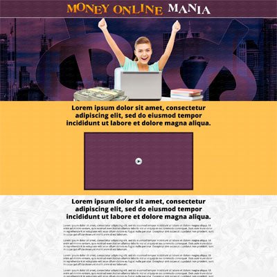 money-online-mania-template1-landing-page-design